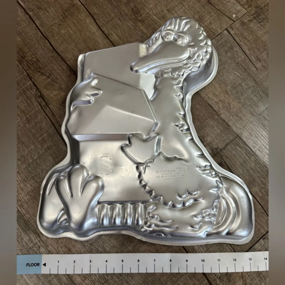 Vintage Wilton Big Bird Cake Pan Sesame Street Muppets 502-2065 1978